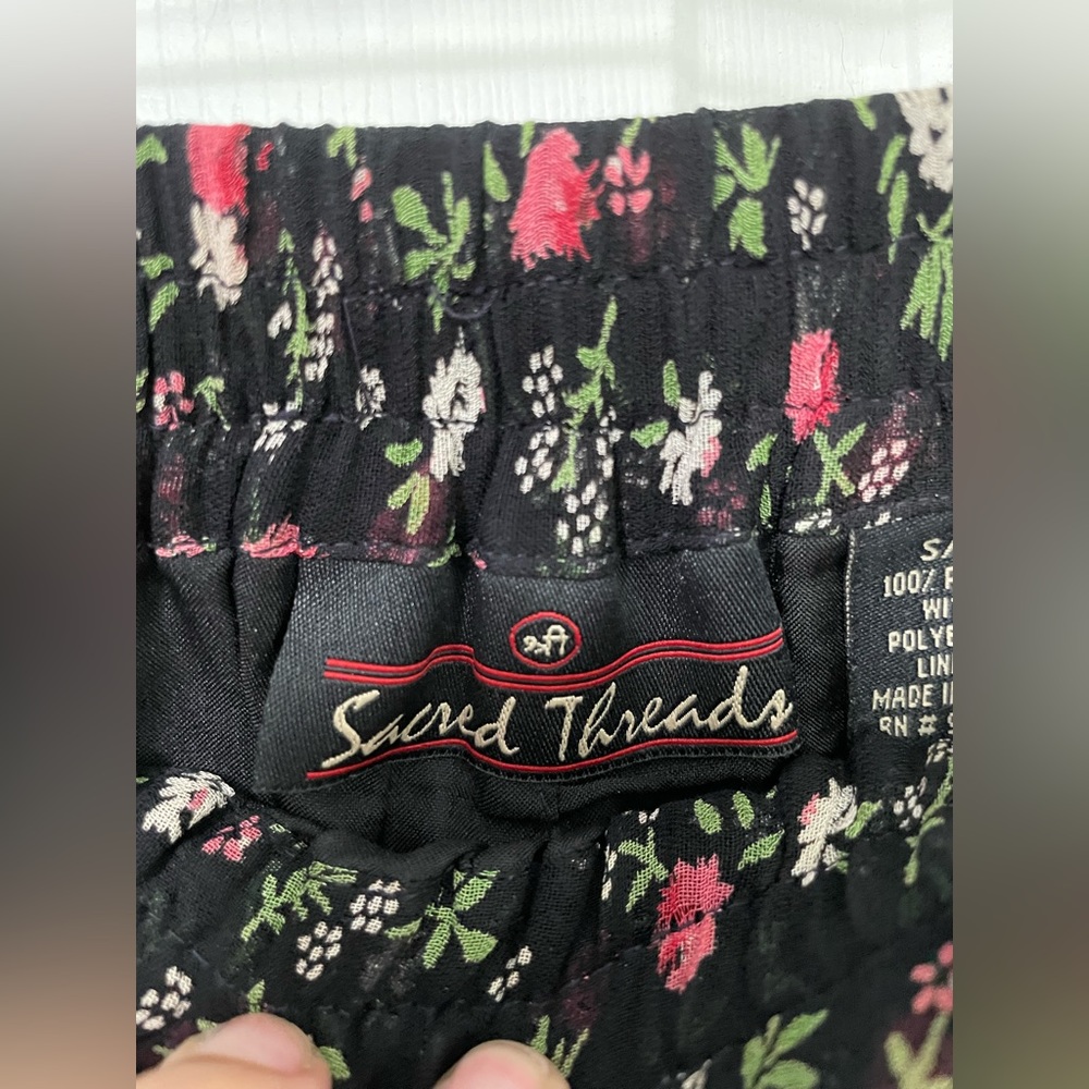 Sacred Threads Patchwork Pants - image 3